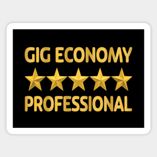 Gig Economy Professional Magnet